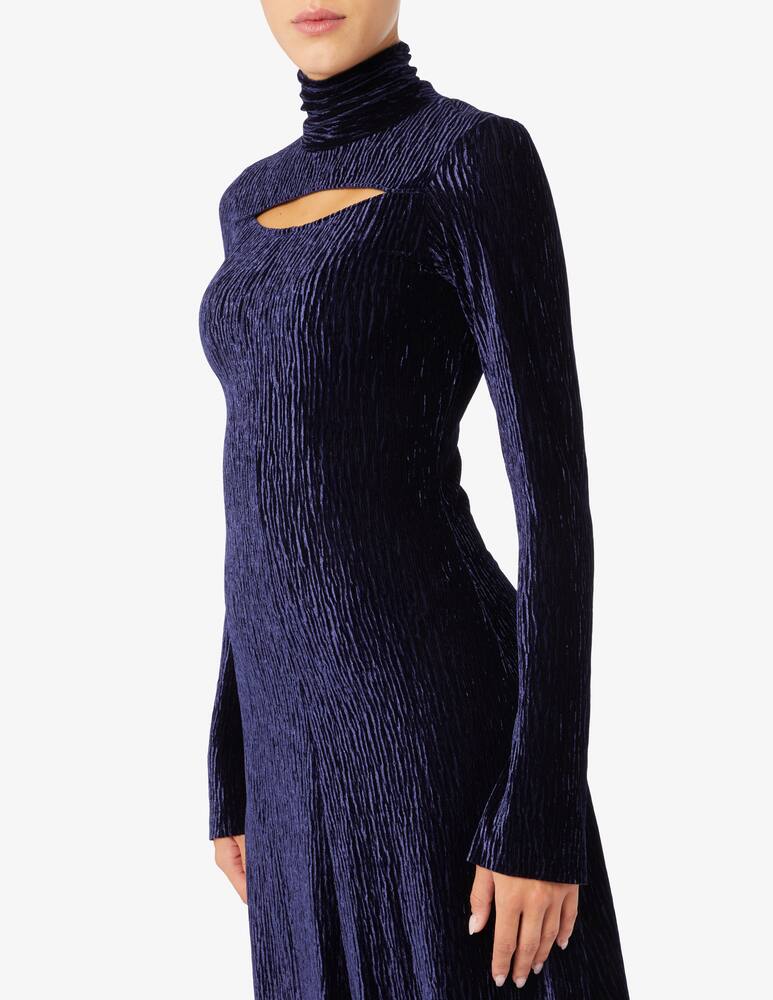 rinascente Forte Forte Vestito maxi in velluto cutout