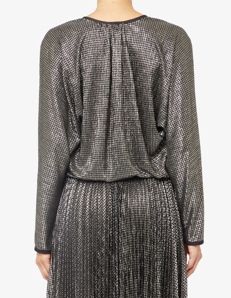 Forte Forte Blusa pied de poule - immagine 3 Forte Forte Blusa pied de poule - immagine 3