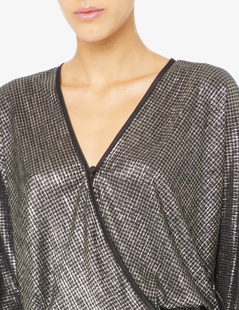 Forte Forte Blusa pied de poule - immagine 4 Forte Forte Blusa pied de poule - immagine 4