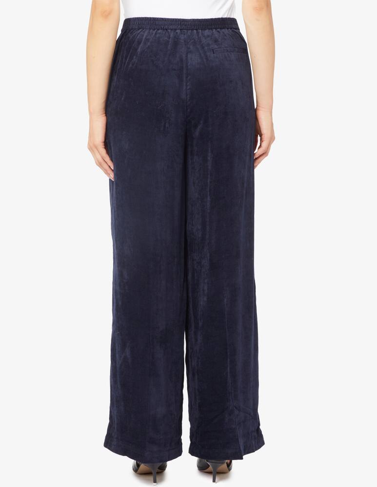 rinascente Forte Forte Pantaloni a gamba larga in velluto