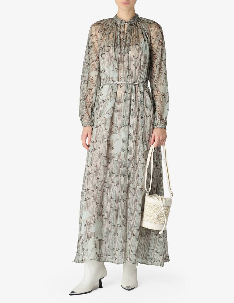 rinascente Forte Forte Lily chiffon silk dress