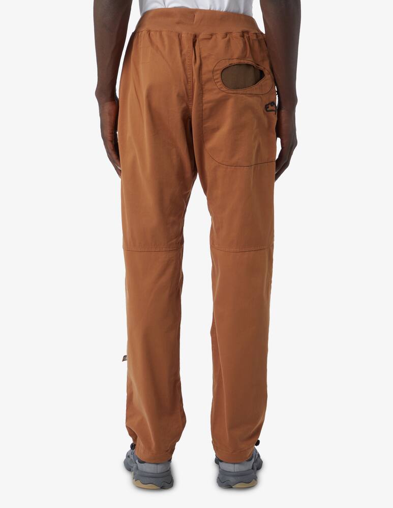 rinascente E9 Pantalone rondo slim in cotone - Marrone