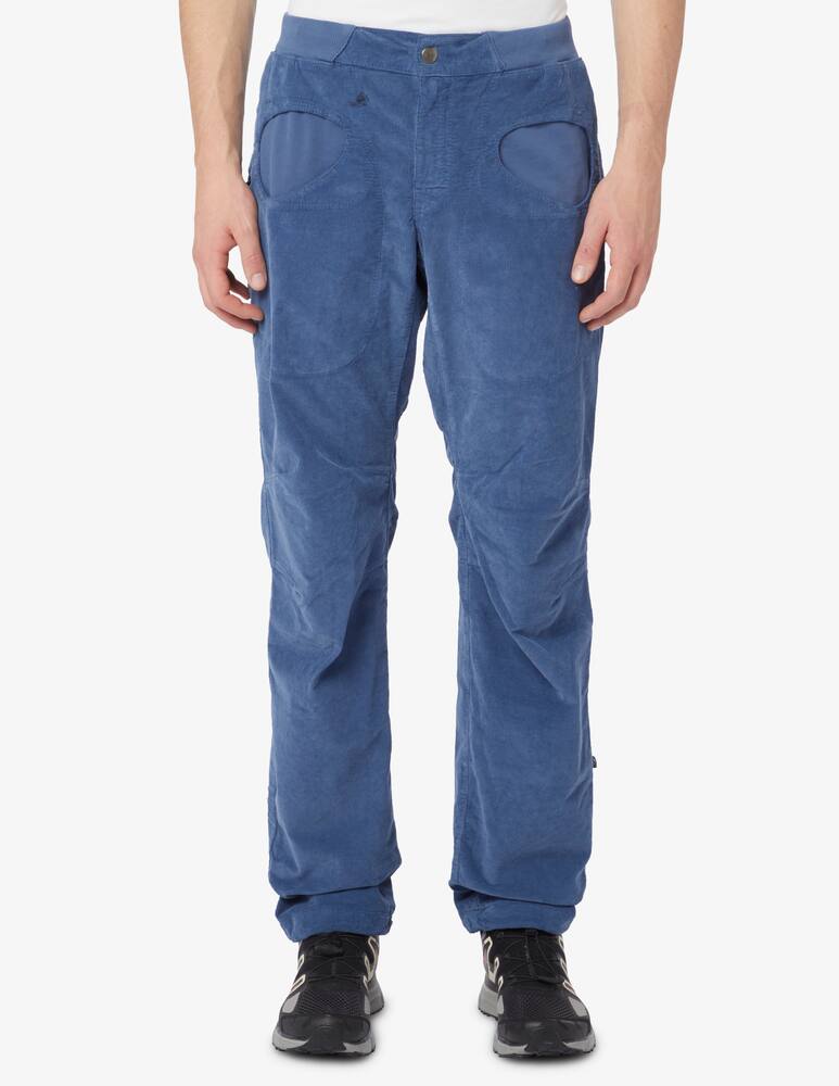 rinascente E9 Pantalone rondo in velluto 1000r regular - Blu