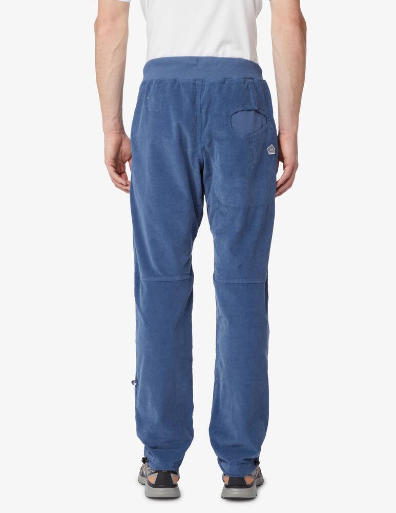 rinascente E9 Pantalone rondo in velluto 1000r regular - Blu