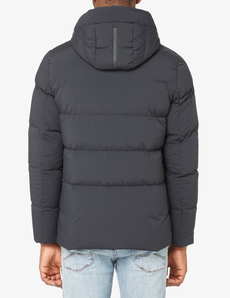 rinascente Duno Giacca corta imbottita con cappuccio - Nero