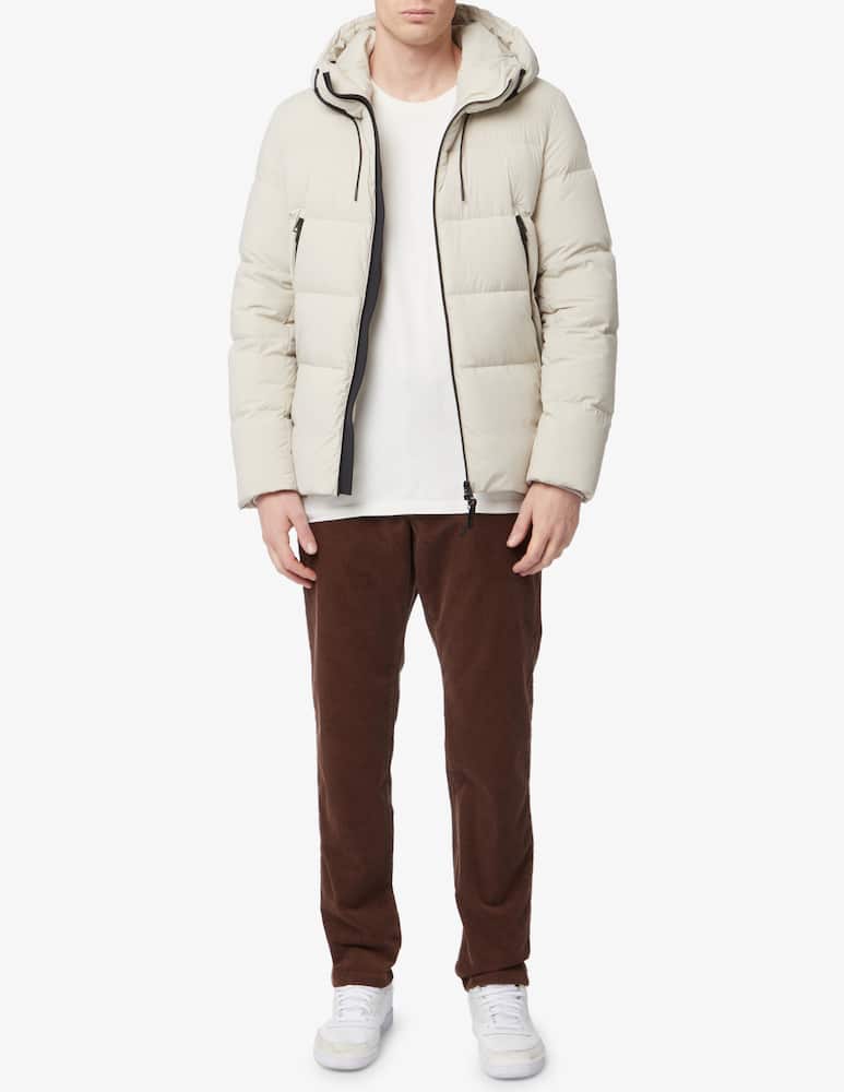 rinascente Duno Giacca corta imbottita con cappuccio - Blu