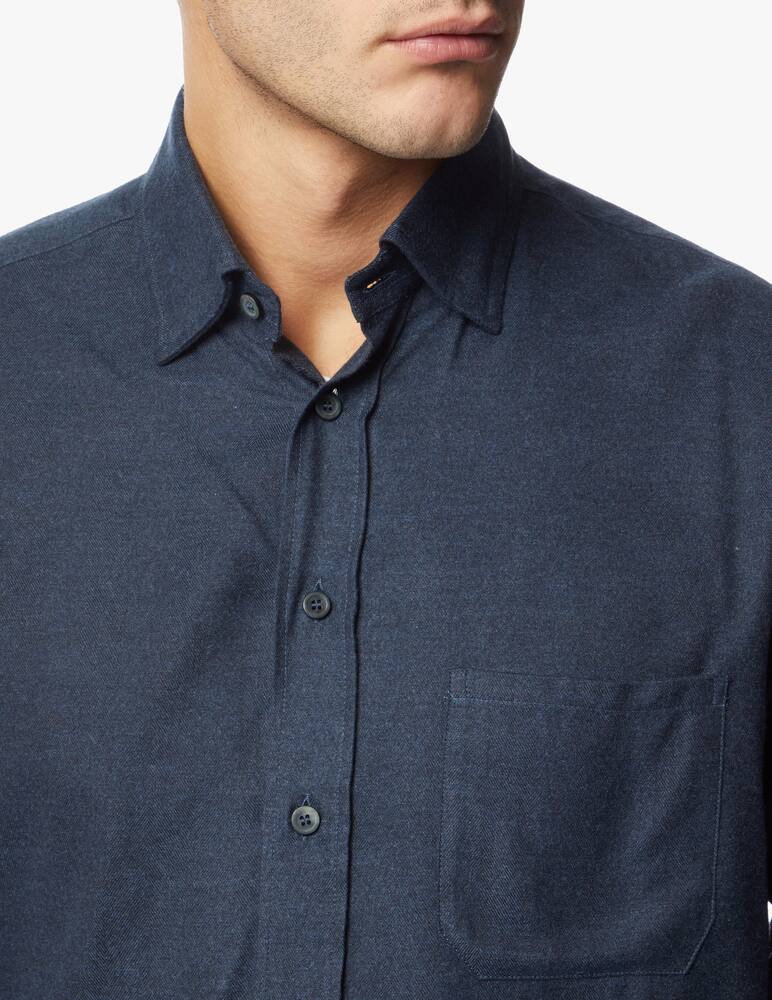 rinascente Sease Cotton and lyocell flannel button down shirt
