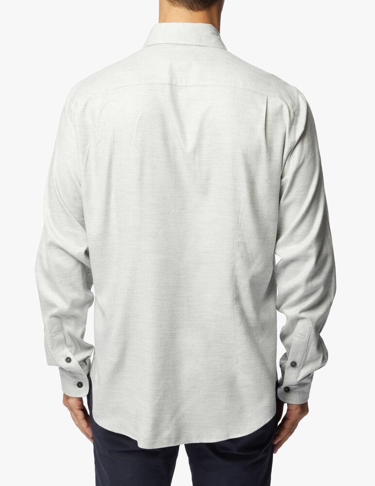 rinascente Sease Cotton and lyocell flannel button down shirt