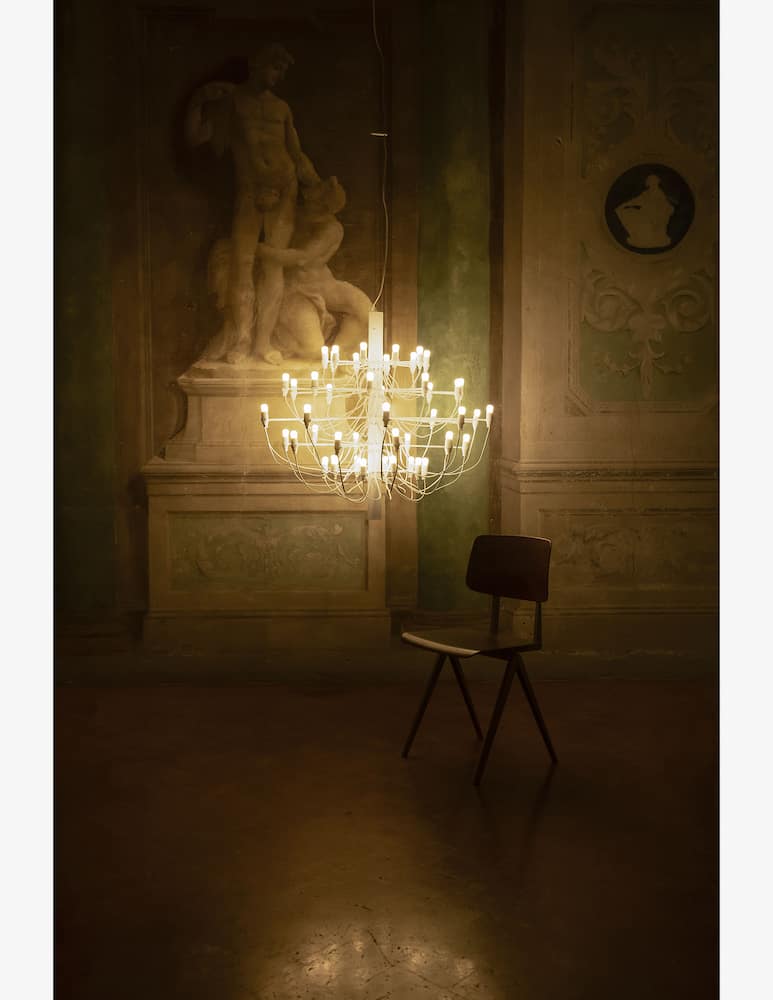 rinascente Flos 2097/30 Suspension Lamp (Clear Bulbs)