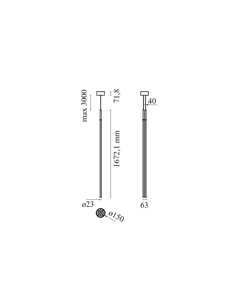 rinascente Flos My Lines Element Lampada A Sospensione