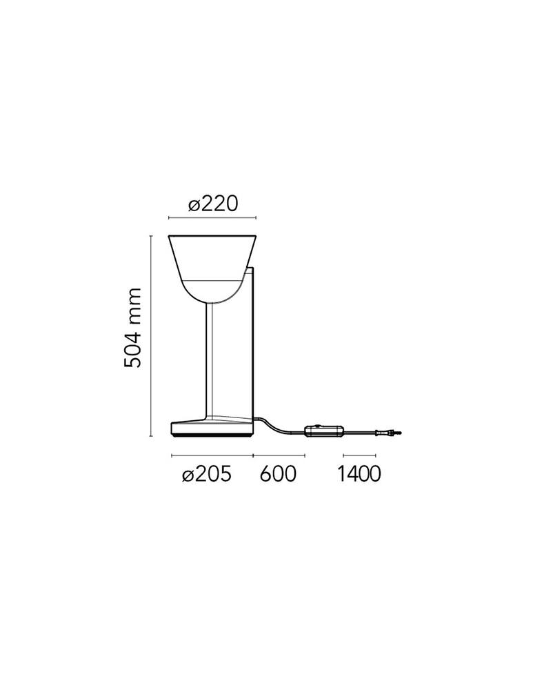 rinascente Flos Céramique Up Lampada Da Tavolo