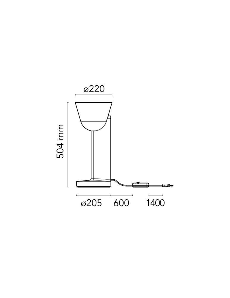 rinascente Flos Céramique Up Lampada Da Tavolo