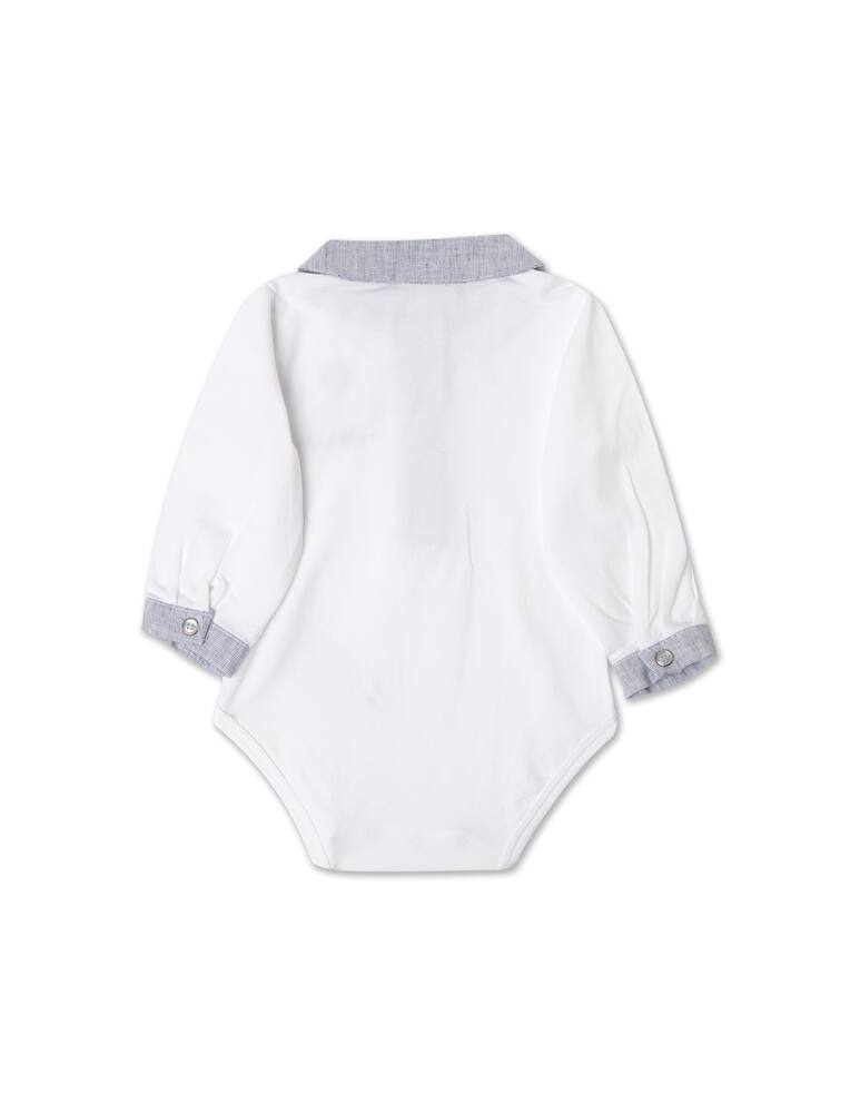 rinascente Chicco Suit set with body and pants - Grigio