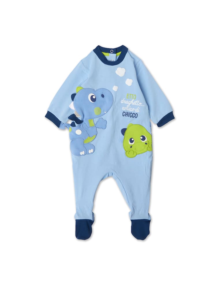 rinascente Chicco Tutina con apertura patello - Azzurro