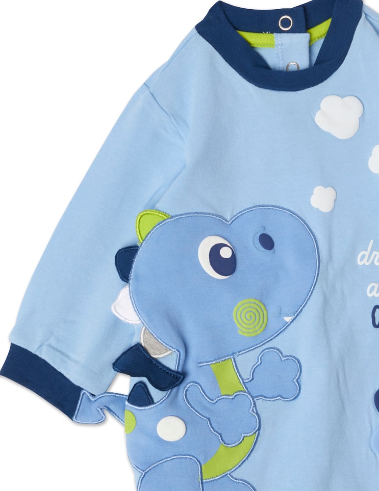 rinascente Chicco Tutina con apertura patello - Azzurro