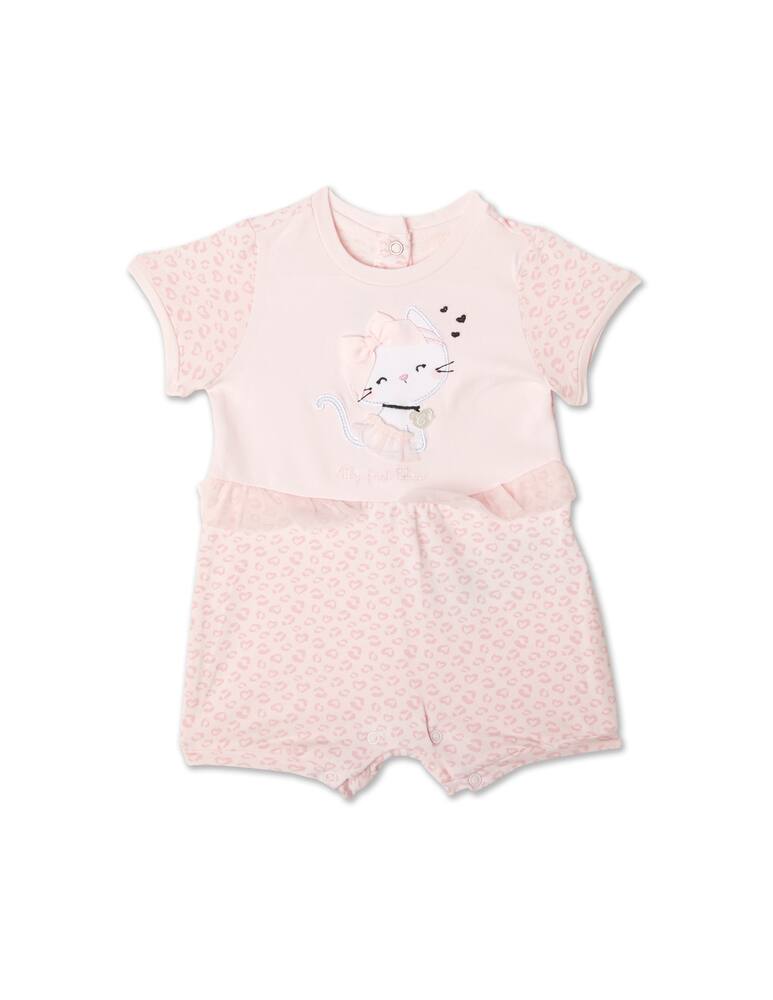 Chicco Pagliaccetto a manica corta - Rosa - immagine 1 Chicco Pagliaccetto a manica corta - Rosa - immagine 1