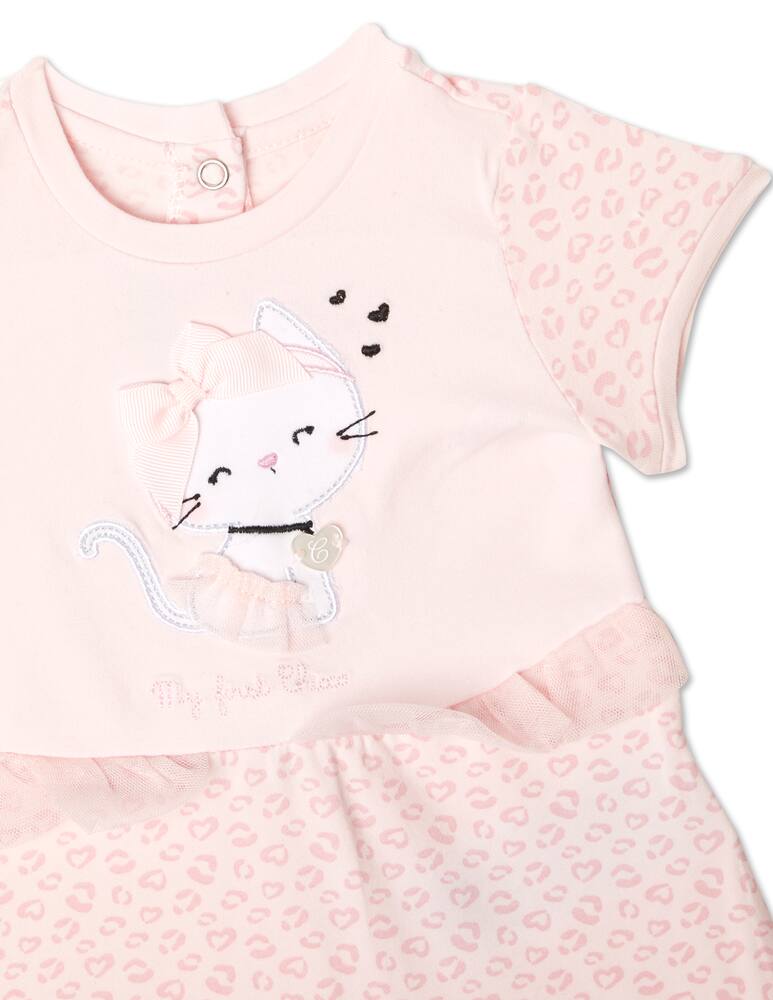rinascente Chicco Baby short sleeve romper - Rosa
