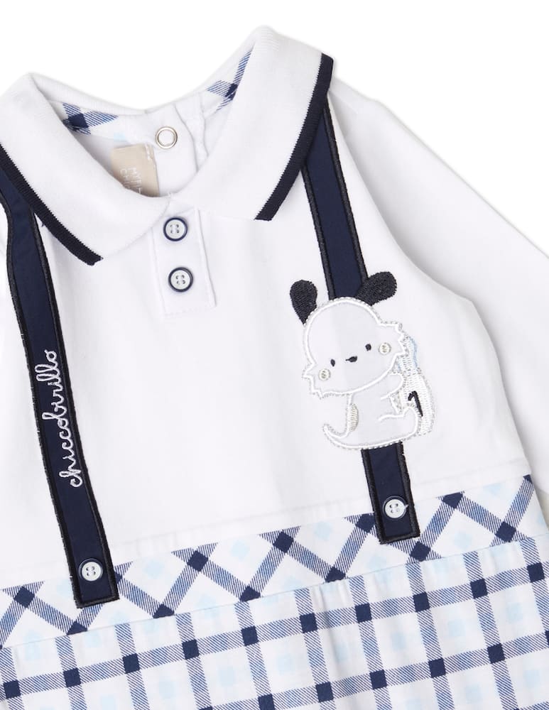 rinascente Chicco Bodysuit open within the leg - Bianco