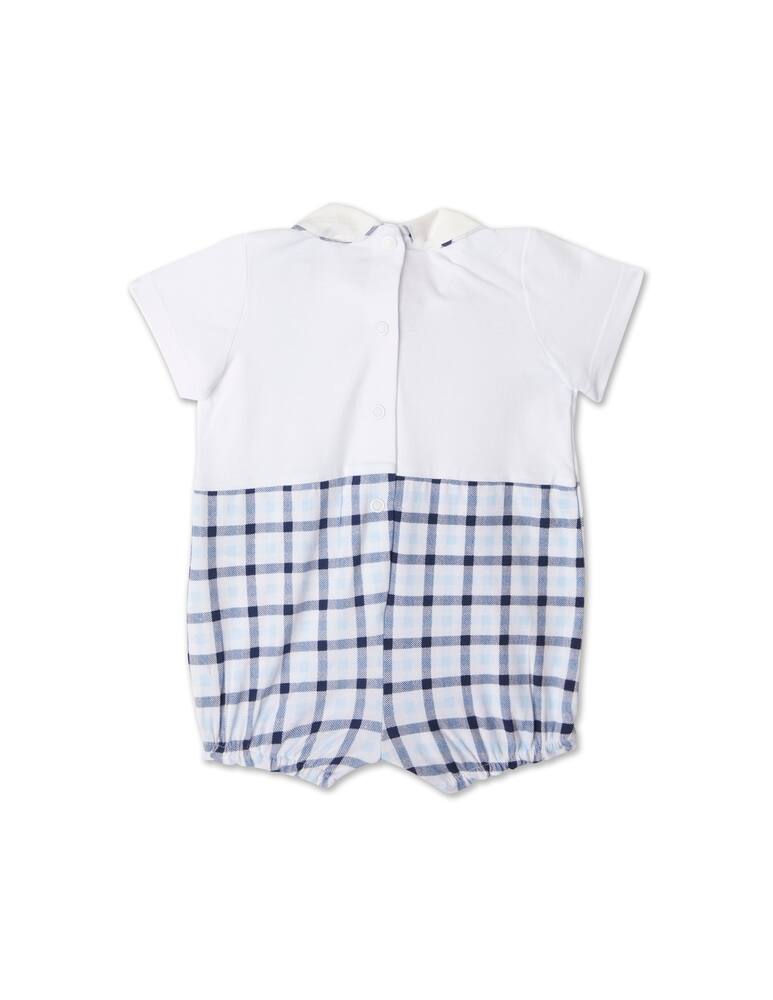 rinascente Chicco Baby short sleeve romper - Bianco