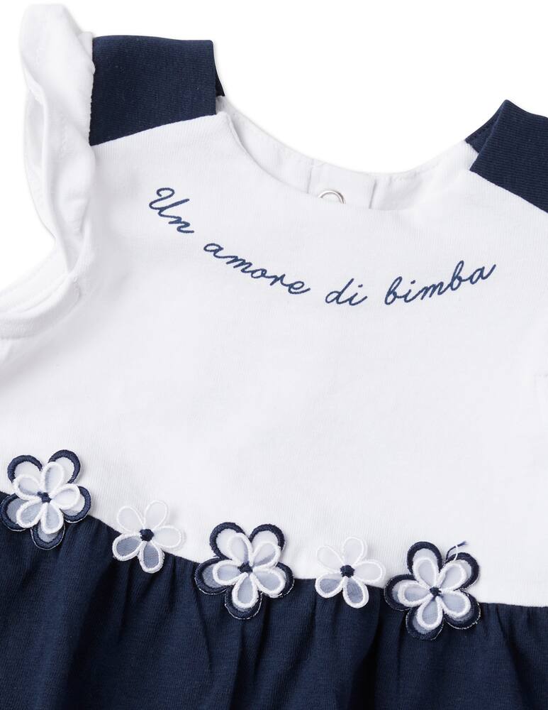 rinascente Chicco Abitino manica  corta - Bianco