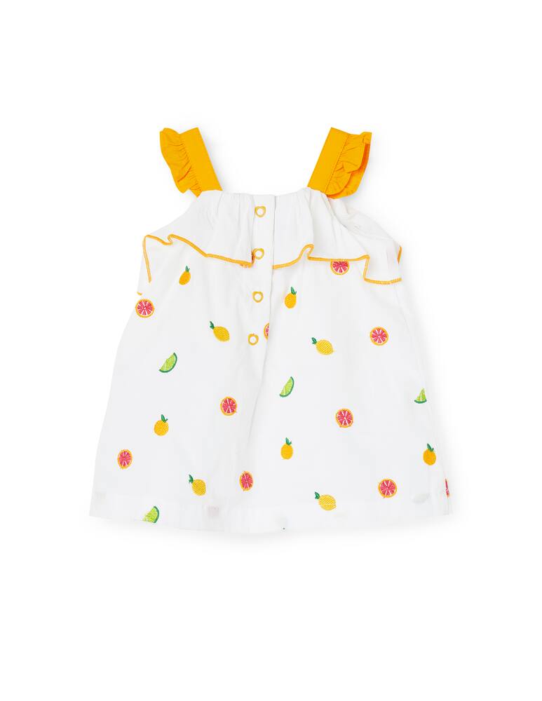 rinascente Chicco Abitino senza maniche - Bianco