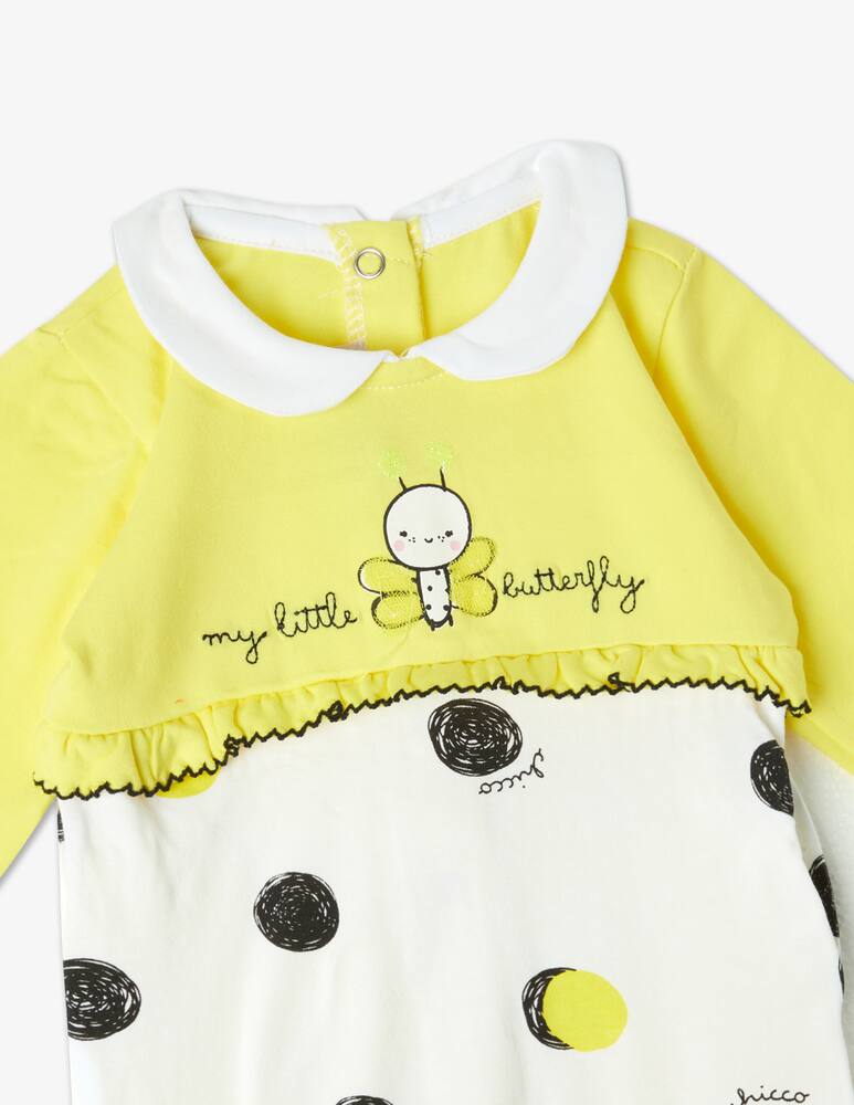 Chicco Bodysuit with patel opening - Giallo - picture 2 Chicco Bodysuit with patel opening - Giallo - picture 2
