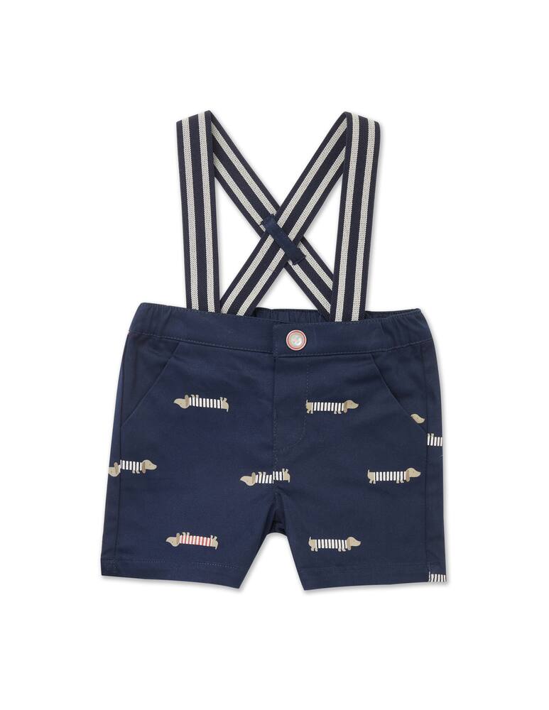 rinascente Chicco Set completo camicia e pantalone corto - Blu