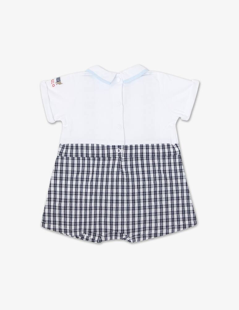 rinascente Chicco Pagliaccetto a manica corta - Bianco