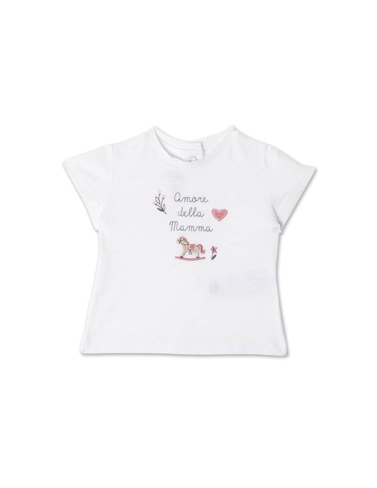 rinascente Chicco Suit set with t-shirt anche shorts - Rosa