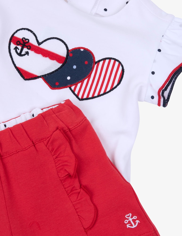 rinascente Chicco Set of t-shirt and shorts