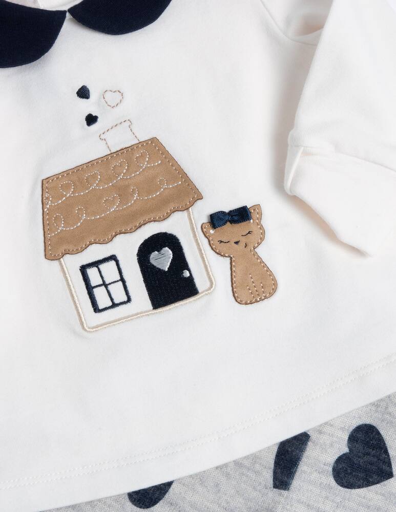 rinascente Chicco Set 2 pezzi con maglietta e leggings 