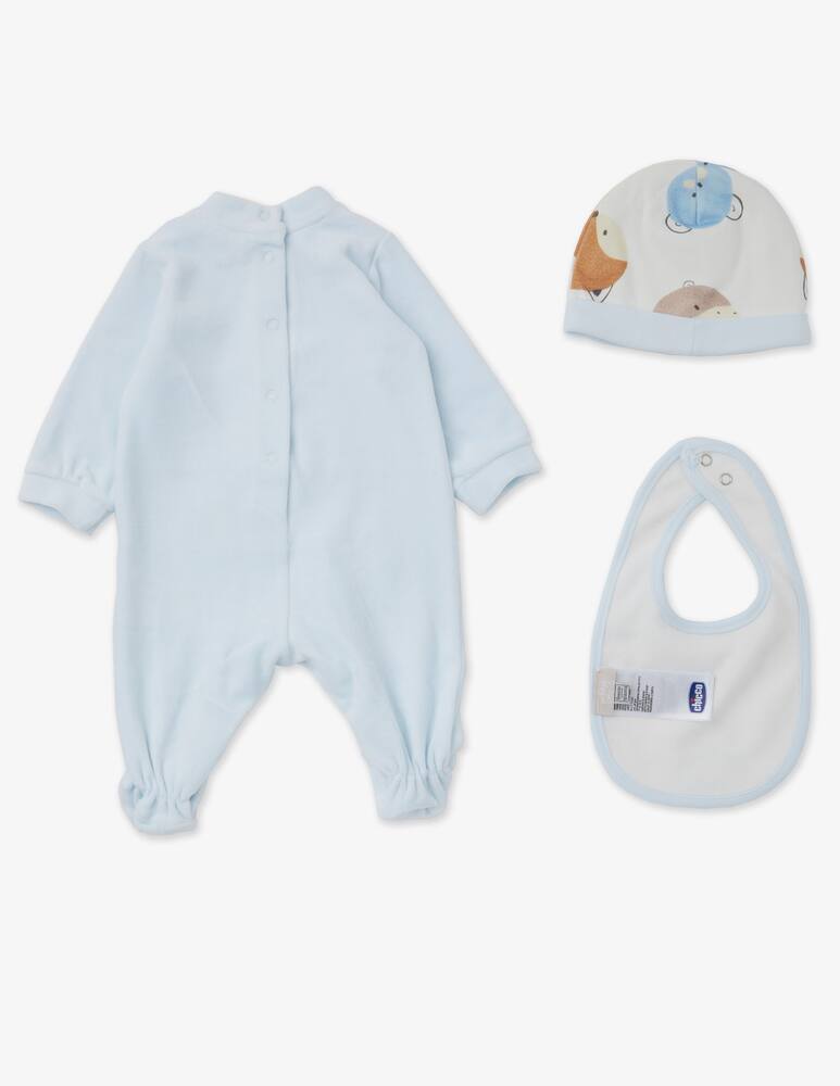 rinascente Chicco Set regalo tutina bavaglio e cappello
