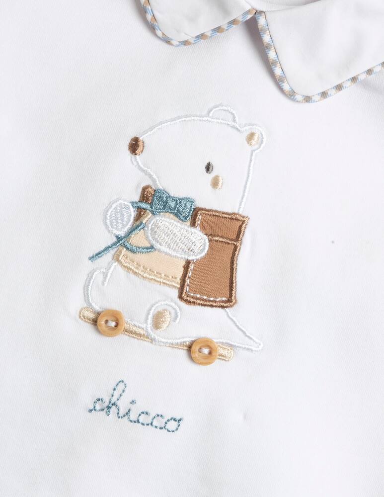 Chicco Set con polo e shorts in misto cotone - immagine 3 Chicco Set con polo e shorts in misto cotone - immagine 3