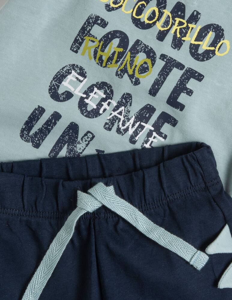 rinascente Chicco Cotton t-shirt and shorts