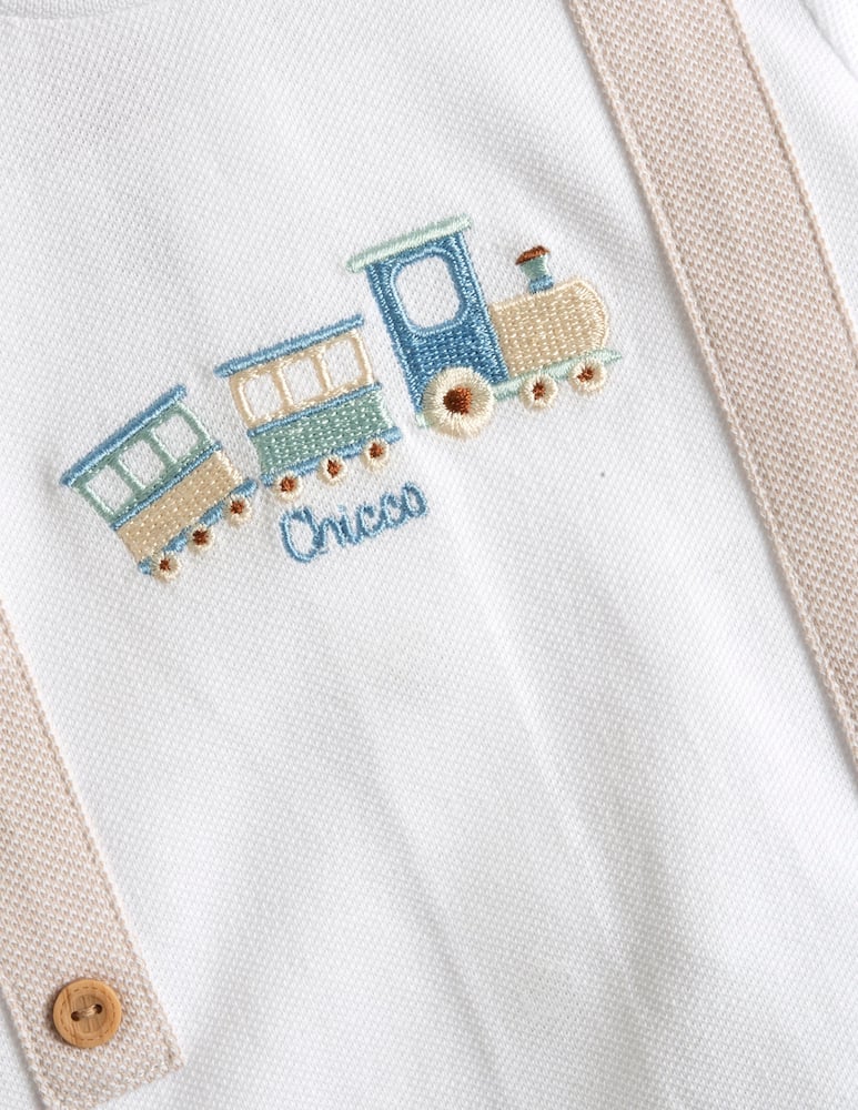 rinascente Chicco Set on t-shirt e pantaloncino in cotone