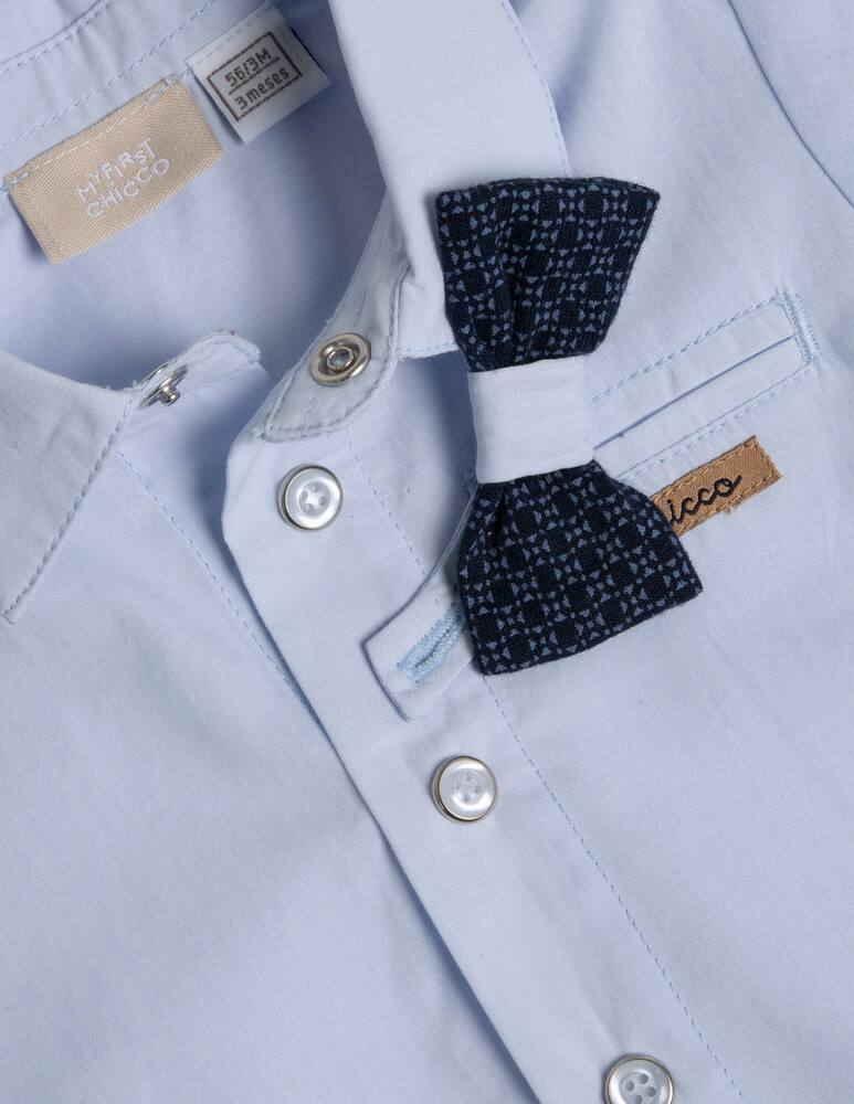 rinascente Chicco Camicia in cotone a manica corta