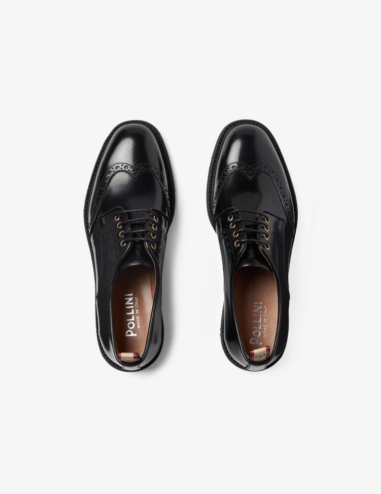 rinascente Pollini Mannish calfskin derby