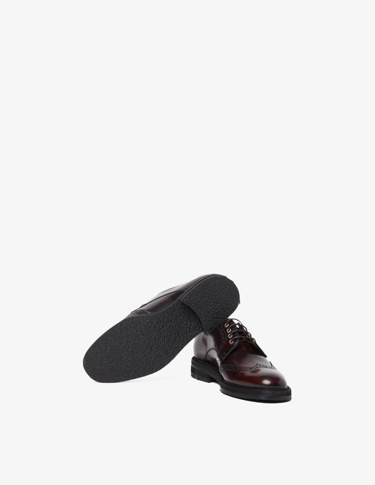 rinascente Pollini Mannish calfskin derby