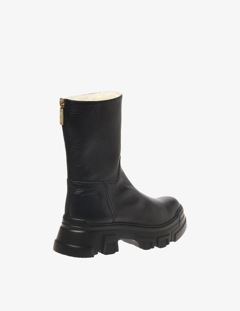 Pollini Stivaletti carro in pelle Lady brave - immagine 4 Pollini Stivaletti carro in pelle Lady brave - immagine 4