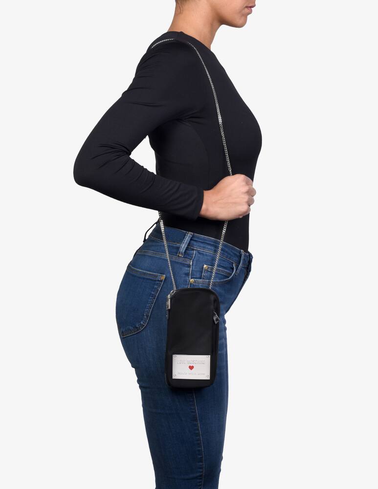 rinascente Love Moschino Porta cellulare in nylon