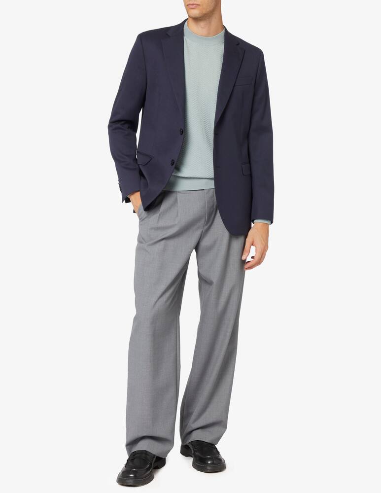 rinascente Emporio Armani Wool chevron weave jumper