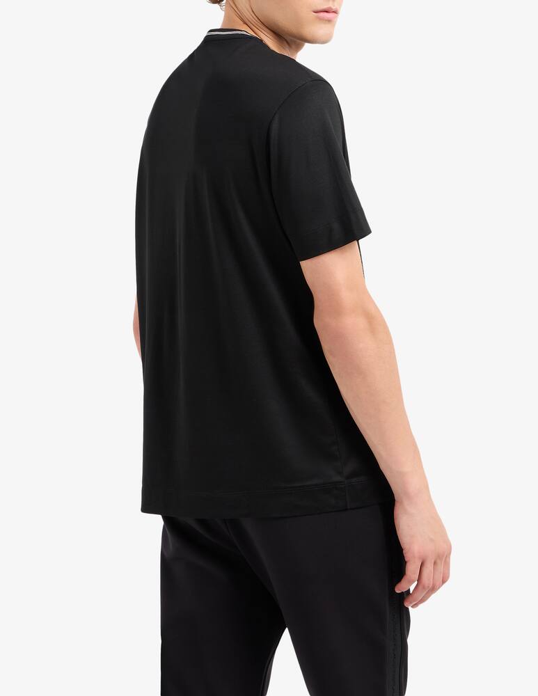 rinascente Emporio Armani Maglietta lettering collo