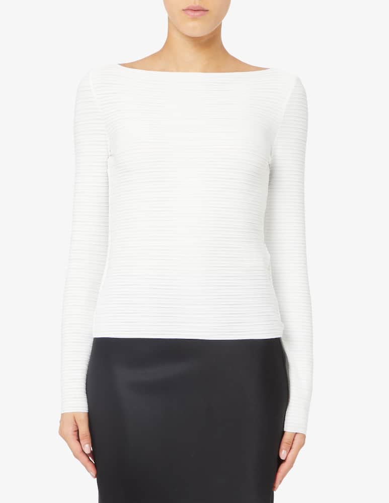 Emporio Armani Top a righe - immagine 1
