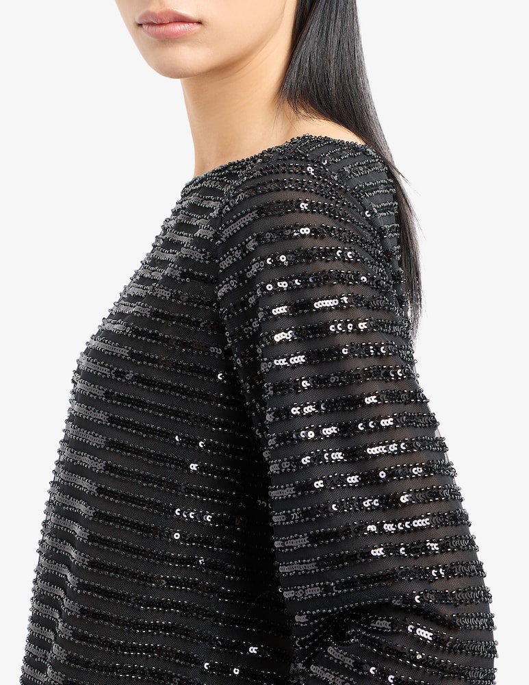 Emporio Armani Vestito corto a manica lunga - immagine 4 Emporio Armani Vestito corto a manica lunga - immagine 4