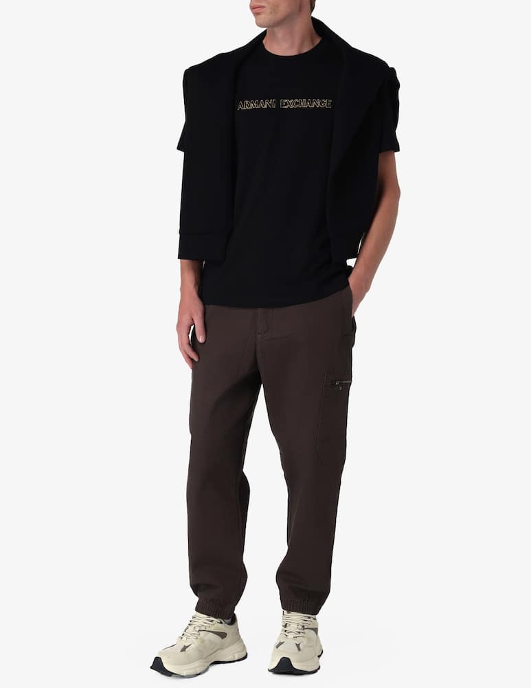 rinascente Armani Exchange Centered writing t-shirt