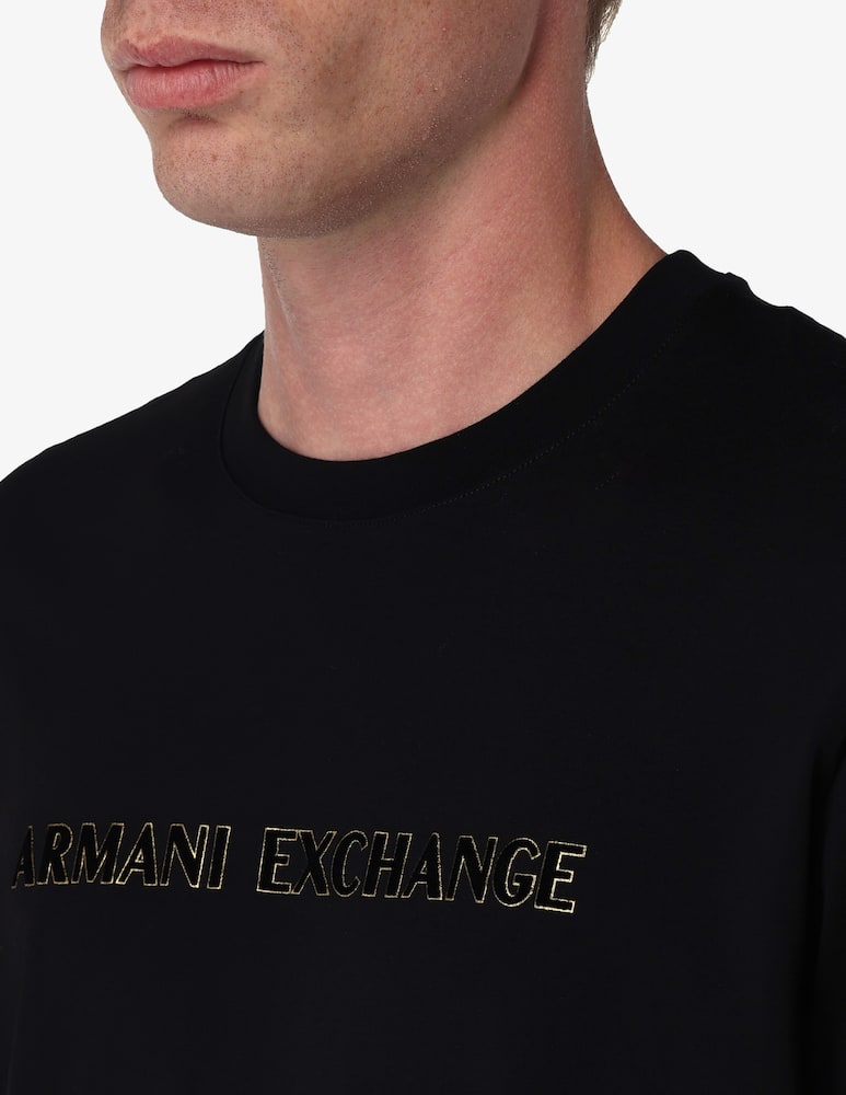 rinascente Armani Exchange Centered writing t-shirt
