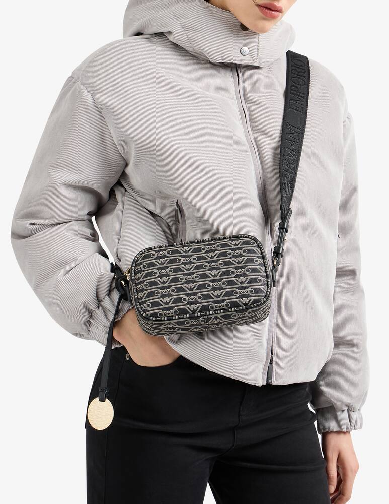rinascente Emporio Armani Monogram camera bag