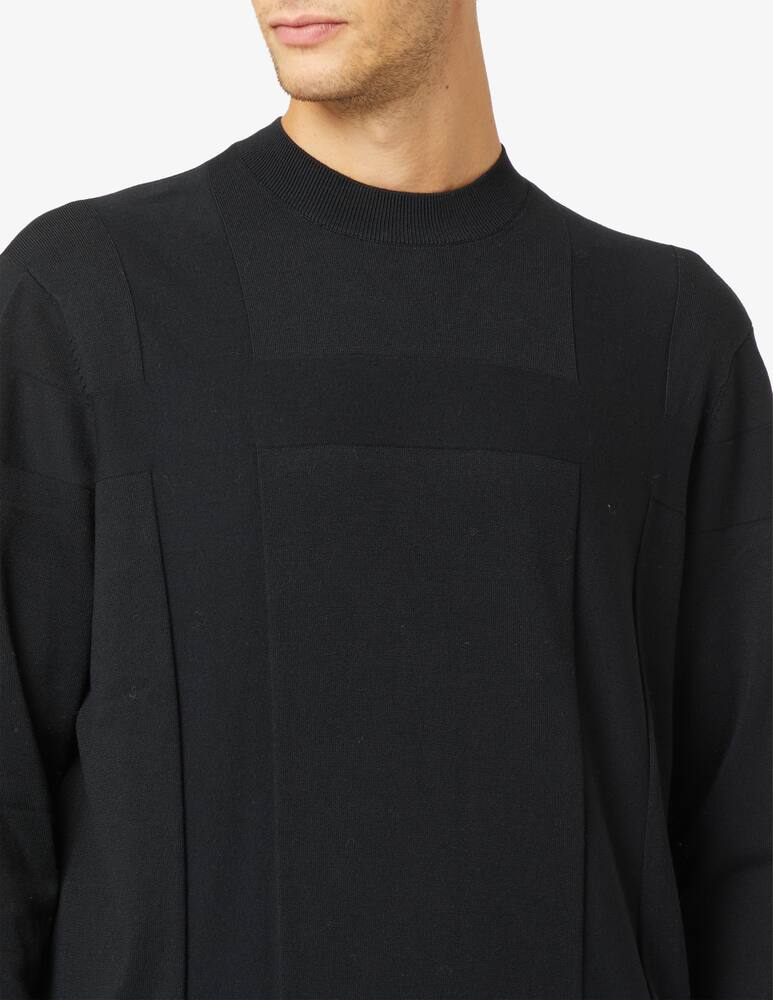 Armani Exchange Maglia girocollo viscosa con trama - immagine 4 Armani Exchange Maglia girocollo viscosa con trama - immagine 4