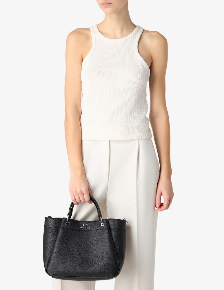 rinascente Armani Exchange Wave shopping bag