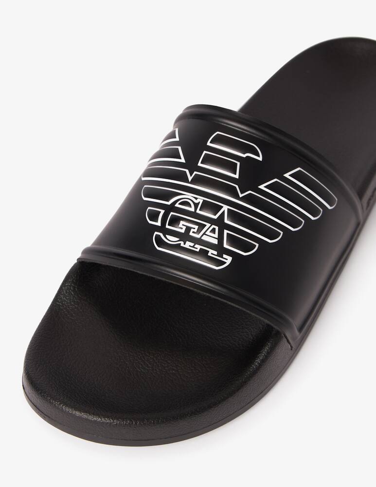 rinascente Emporio Armani Ciabatte logo aquila